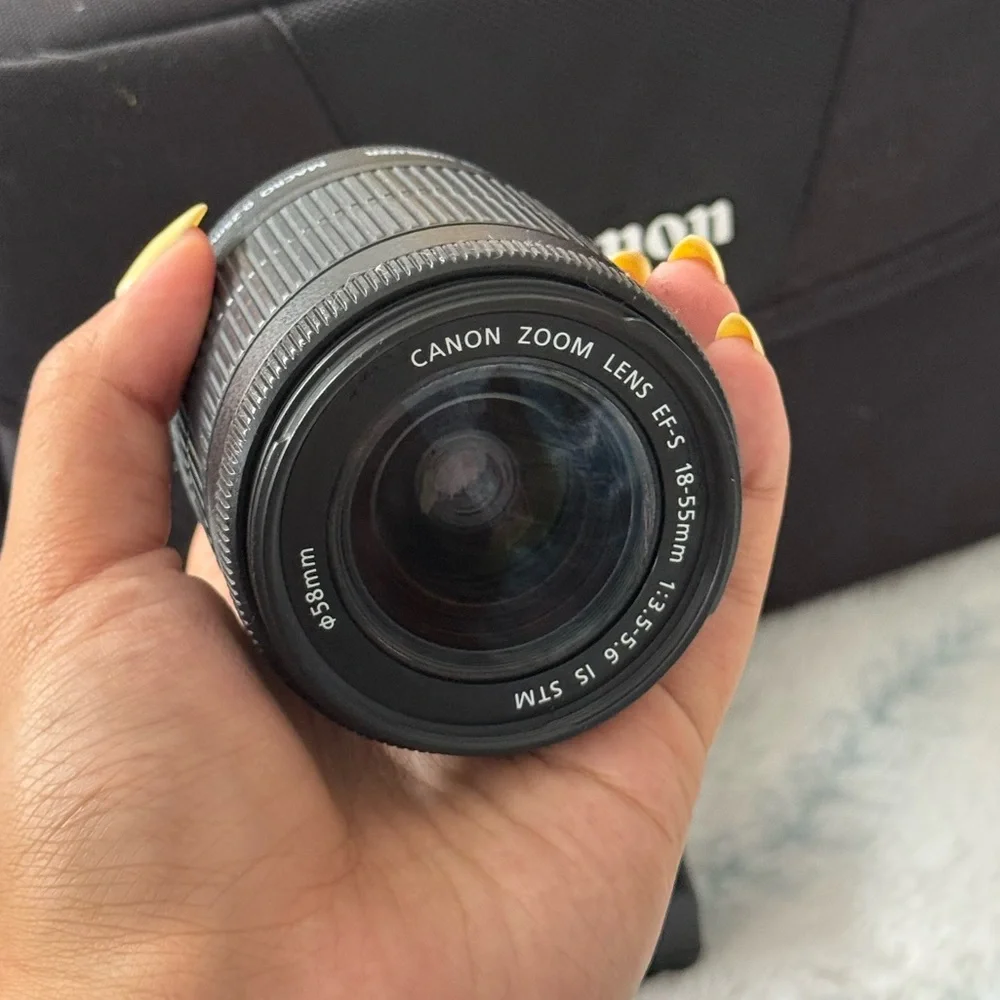 Canon rebel r6 Black DSLR Camera Kit